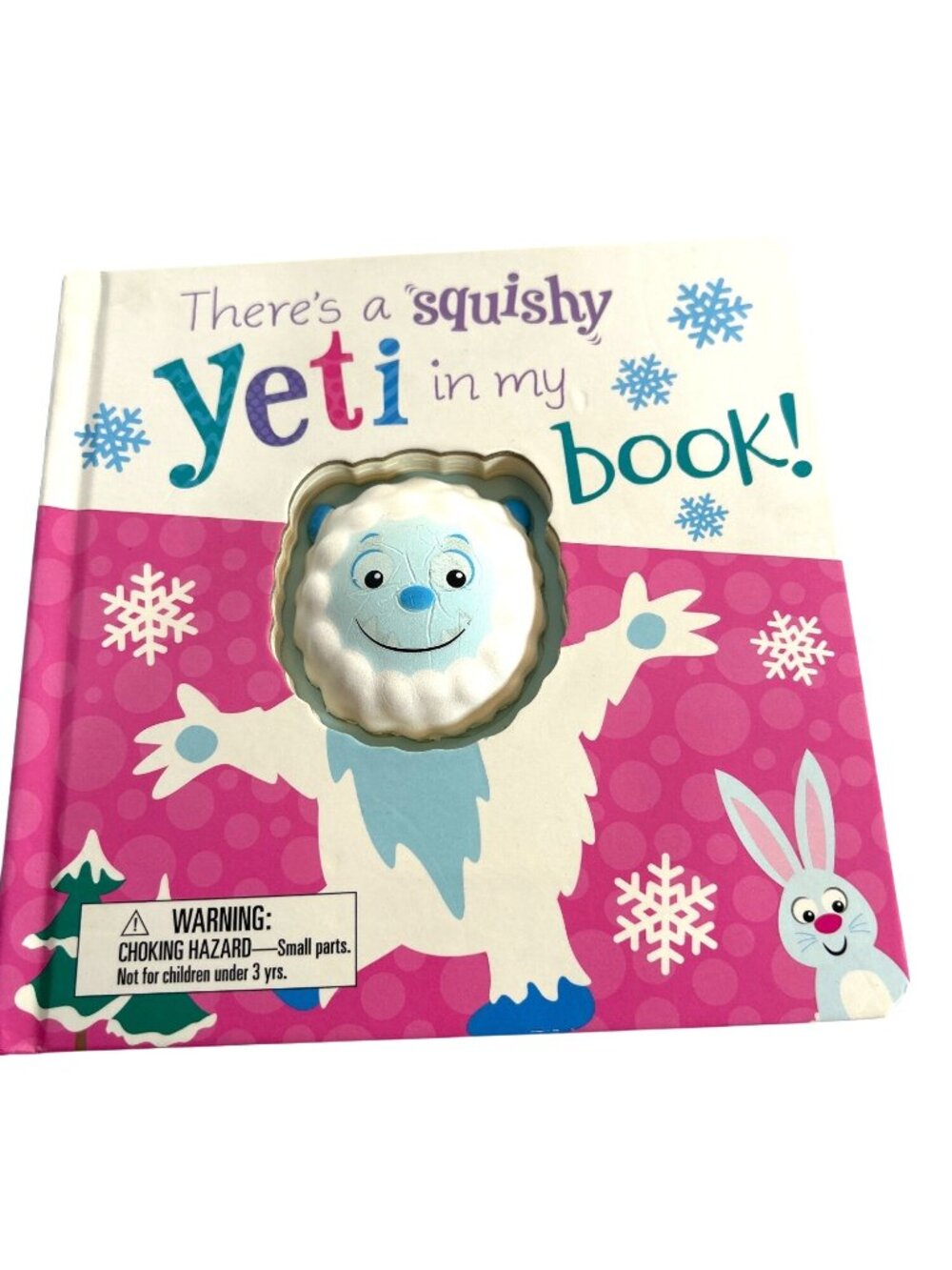 There's a Squishy Yeti in my Book 7" By Cece Graham 3+
